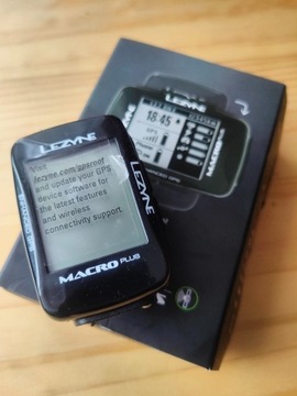 LICZNIK ROWEROWY LEZYNE MACRO PLUS GPS BLUETOOTH