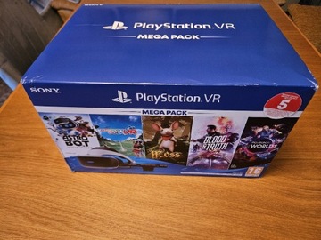 PLAYSTATION VR V2 MEGA PACK 5 GIER NOWY