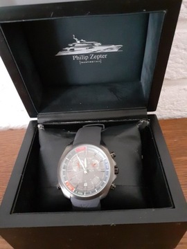 Zegarek reczny philip zepter yachting timer nowy