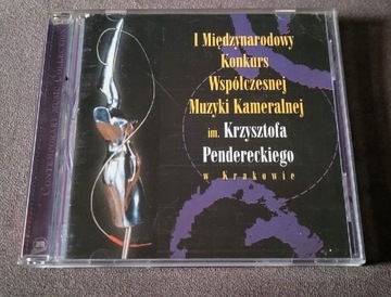 Płyta CD "I Międzynarodowy Konkurs Współczesnej Muzyki Kameralnej