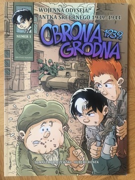 Wojenna odyseja A. Srebrnego 1939-45 komiks 7tomów