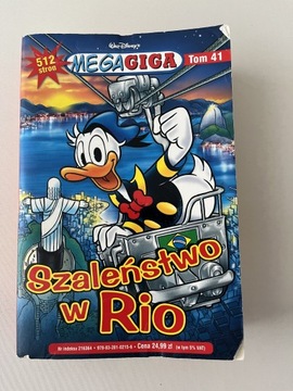 Mega Giga Disney Donald komiks Szaleństwo w Rio 41