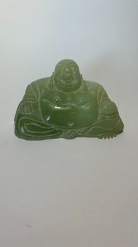 Budda z zielonego nefrytu