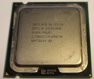 775 CELERON 2X2500 1M 800 | E3300