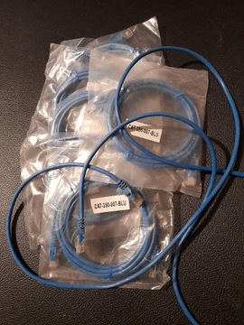 Wysokiej jakości kabel internetowy CAT5e, 6 sztuk