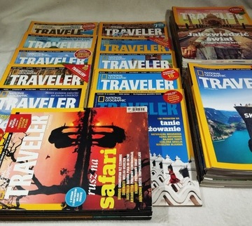 NATIONAL GEOGRAPHIC.TRAVELER. 36 sztuk, 2011-2019