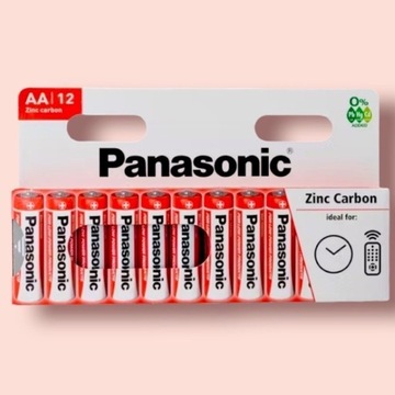 Baterie Panasonic AA 12-pak