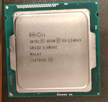 Procesor Intel xeon E3-1246 v3 4 x 3,5 GHz