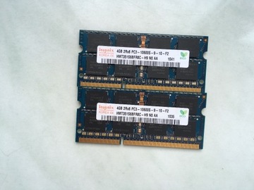 hynix  8gb ram 2 x 4gb ram -y laptopa ddr3 pamięć 