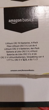 Baterie litowe 3V amazon basics