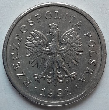 1 zł złoty 1991 - ładna