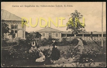 ŁUKÓW Soldatenheims kręglarnia ogród 