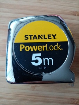Stanley miara zwijana PowerLock 5m