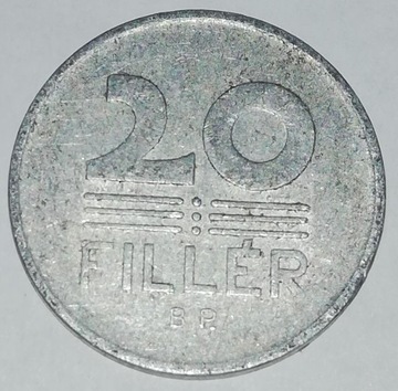 20 fillerów 1966 Węgry