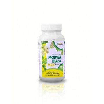 MORWA BIAŁA MAX 500mg 180tabl. GoldFarmex