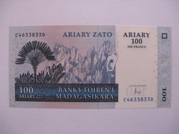 Madagaskar - 100 Ariary - 2004 - P86 - St.1