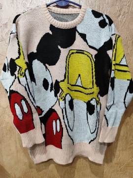 Sweter Mickey i Donald L/xl