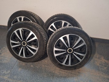 Koła Felgi stalowe 5x108 Opony 205/55 R16 Jak Nowe