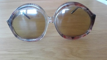 Vintage włoskie markowe okulary przeciwsłoneczne 