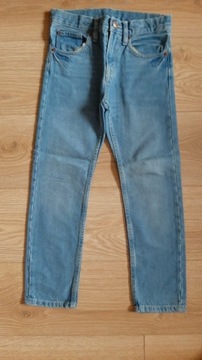 Spodnie jeansowe H&M  122cm SLIM