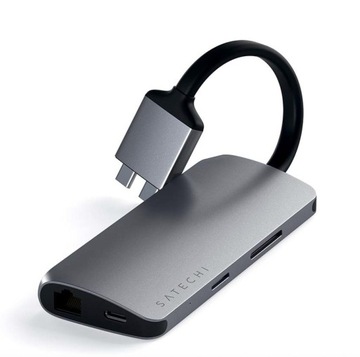 Satechi Hub USB-C  HDMI Ethernet microSD SD USB-A