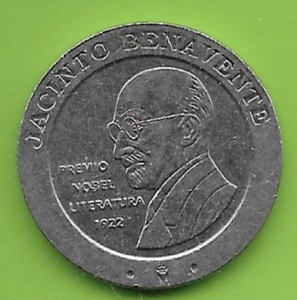 HISZPANIA - 200 PESETAS - 1997 JACINTO BENAVENTE