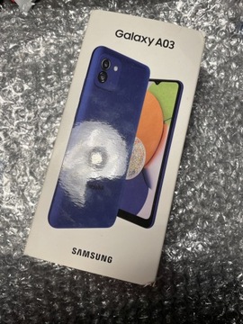 Oryginał | Pudełko | box| Samsung Galaxy A03
