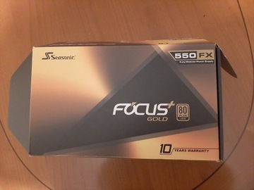Twoja moc będzie  z Seasonic Focus Plus 550 Gold