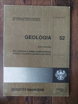 Geologia żyły mineralne w skałach poddewońskiego