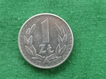 moneta 1zł 1987 r