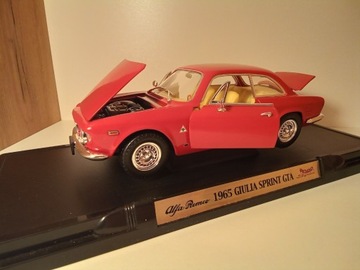 Alfa Romeo GIULIA SPRINT GTA, skala 1:18.