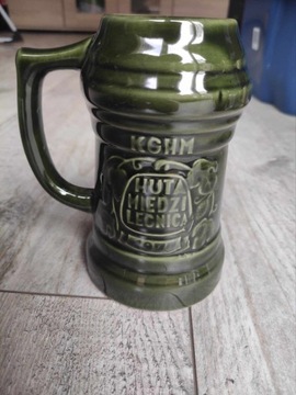 Ceramiczny kufel KGHM huta miedzi Legnica