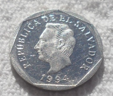 Salwador 5 centavos 1994 Generał Francisco Morazán