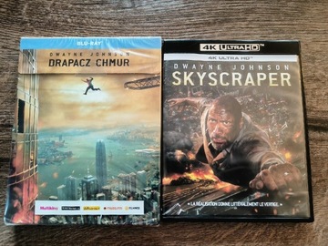 Drapacz chmur Blu-ray steelbook + 4K UHD PL