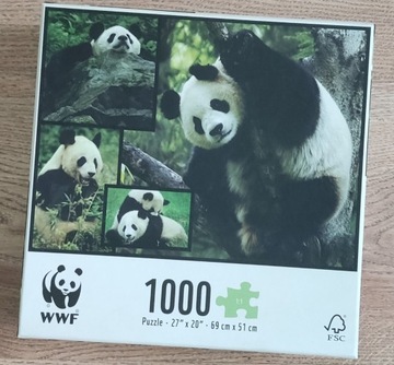 Puzzle panda 1000 elementów