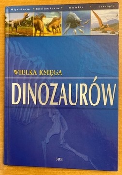 Wielka księga dinozaurów +figurki dinozaurów +film