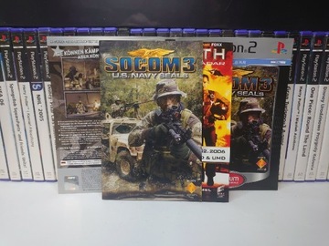 Socom 3 OKŁADKA KSIĄŻECZKA PS2