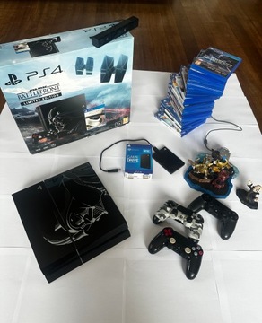 Konsola PS4 1TB limited edition + mega zestaw