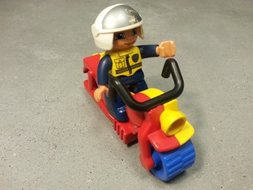 Lego Duplo - Policjant na motorze