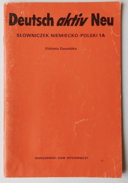 Deutsch aktiv Neu słowniczek A1