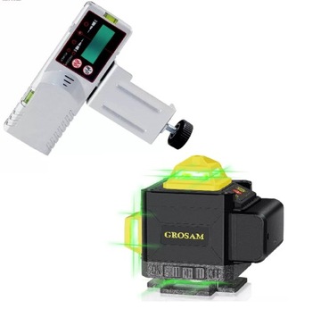 Poziomica Niwelator Laserowy 16/360  + Detektor