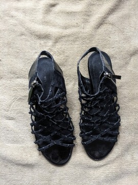 Sandałki czarne 