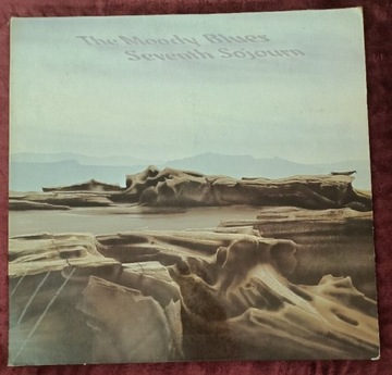 THE MOODY BLUES Seventh Sojourn LP 1972r UK EX+