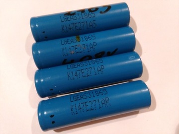 Ogniwo akumulator Li-ion LGEAS318650 2200 mAh 3.6v