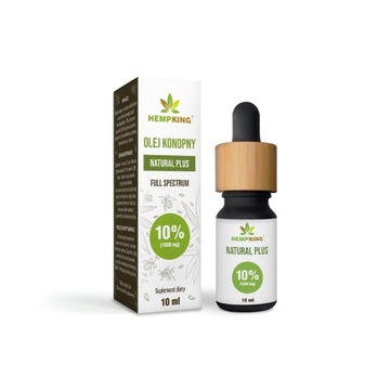 Olejek CBD Natural Plus 10%.