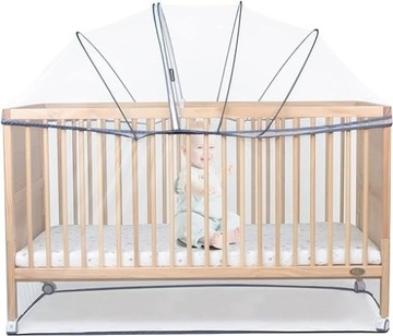 Regulowana moskitiera na łóżeczko dziecięce