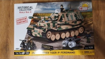 Cobi 2581 panzerjager Tiger ferdinand limited edit