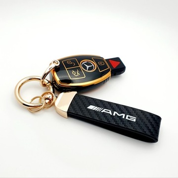 MERCEDES ELEGANCKIE ETUI + BRELOK AMG 