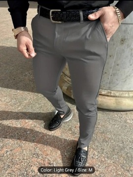 Spodnie męskie w jednolitym kolorze Europa i USA M