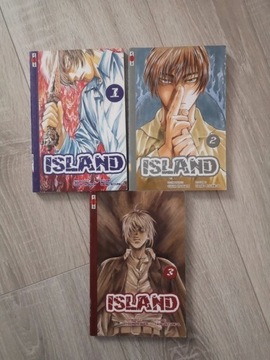 Manga mangi anime Island 1-3